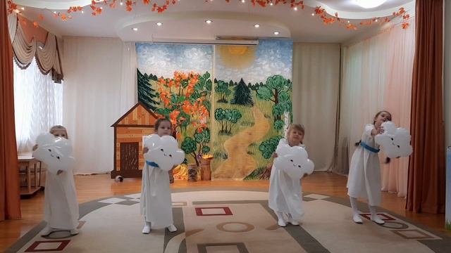 Танцевальный коллектив "Улыбка" - танец "Облака" смотреть онлайн