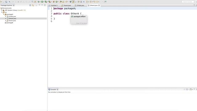 Java Tutorial: Access Levels (public, protected, none, private) смотреть онлайн
