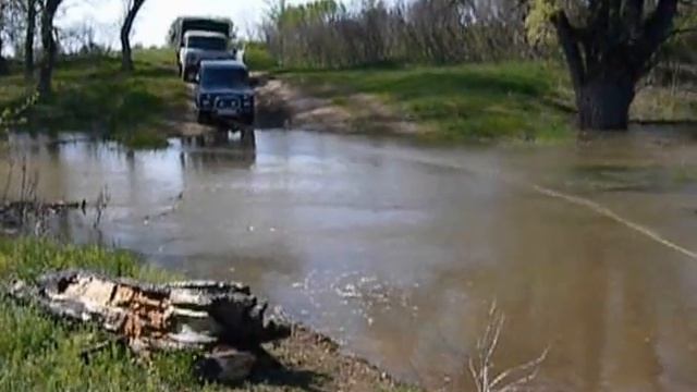 Ахтуба Раздолье, на ушедший вчера последний пром !! смотреть онлайн