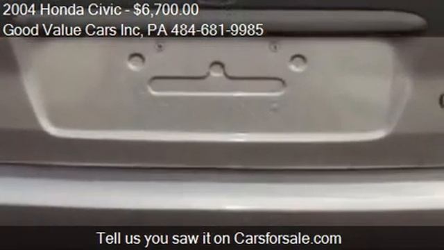 2004 Honda Civic EX 4dr Sedan for sale in Norristown, PA 194 смотреть онлайн