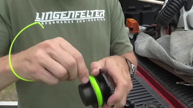 Stihl Trimmer Head-How To Rewind A 2 String Head - 25-2 смотреть онлайн