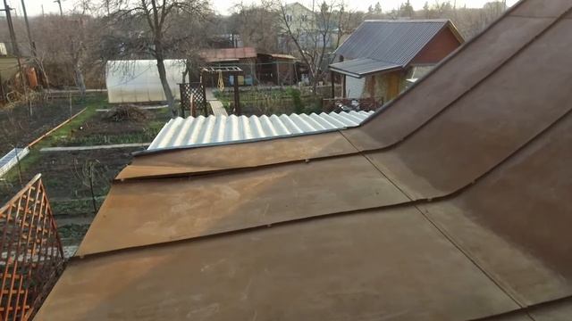 Сборка двухскатной крыши. смотреть онлайн