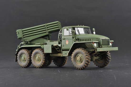 Сборка модели BM-21 Rocket Launcher 1/72 смотреть онлайн