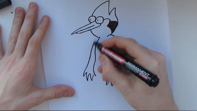 КАК НАРИСОВАТЬ МОРДЕКАЯ/MORDECAI ИЗ ОБЫЧНОГО МУЛЬТИКА? смотреть онлайн
