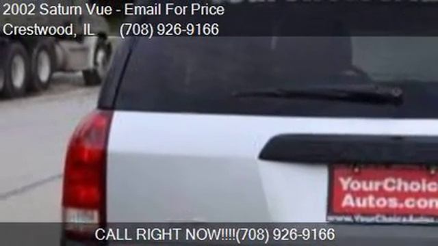 2002 Saturn Vue Base AWD 4dr SUV V6 for sale in Crestwood, I смотреть онлайн
