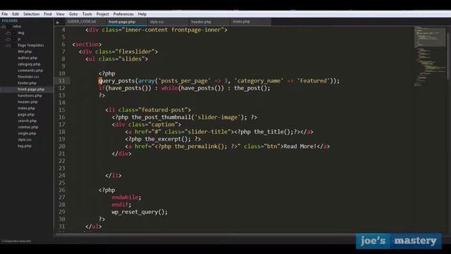 Responsive Wordpress Theme Tutorial - Part 25 : FlexSlider смотреть онлайн