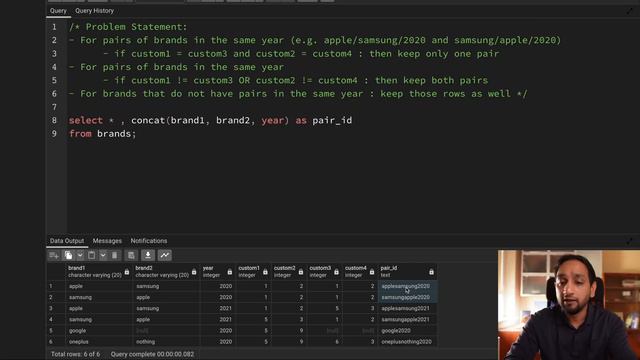Remove Redundant Pairs - SQL Interview Query 1 | SQL Problem Level "HARD" смотреть онлайн