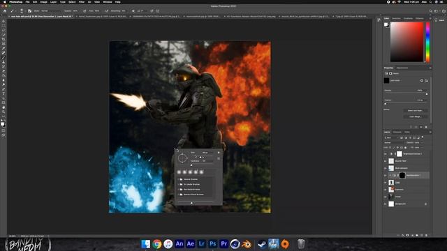 Master Chief | Speed Art (Photoshop) смотреть онлайн