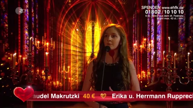 Sofie - Ave Maria (Ein Herz für Kinder 09.12.2017) смотреть онлайн