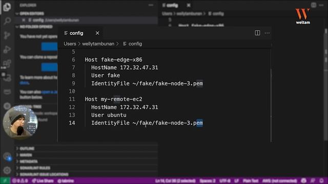 Remote Machine menggunakan SSH dan Visual Studio Code смотреть онлайн