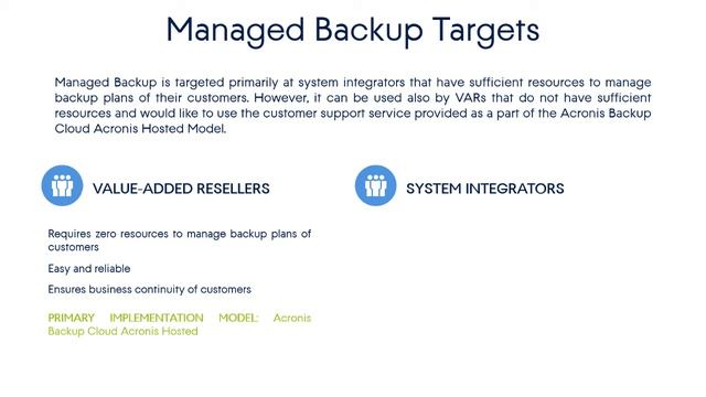 Acronis Data Cloud Technical Training: 2.2.3. Acronis Backup Cloud Scenarios смотреть онлайн