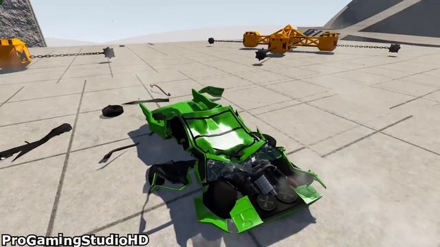 High Speed Crashes - Realistic Crashes #2 (BeamNG Drive)