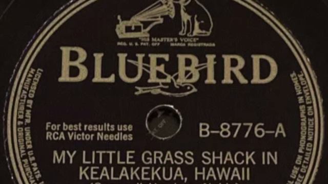 Jerry Byrd's first record! Sophisticated Hula My Little Grass Shack Hawaiian Steel Guitarist Guitar смотреть онлайн