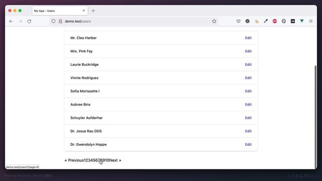 Build Modern Laravel Apps Using Inertia.js - Ep 17, Pagination смотреть онлайн