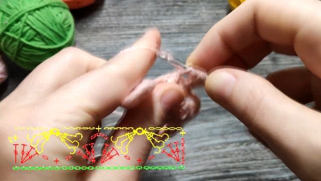 ?УЗОР ВОЗДУШНЫЕ ЦВЕТОЧКИ!?ШИКАРНЫЙ узор крючком! Наглядная СХЕМА! Вязание крючком. Узор крючком смотреть онлайн