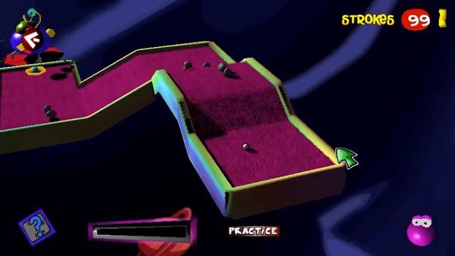 Fuzzy's World Space Golf 3D - Blender GE - смотреть онлайн