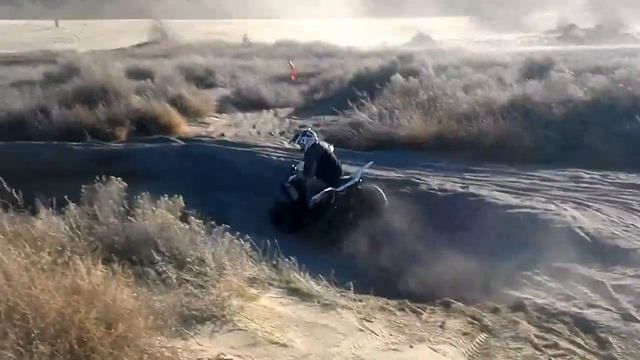 Daniel on yamaha raptor 90.... смотреть онлайн