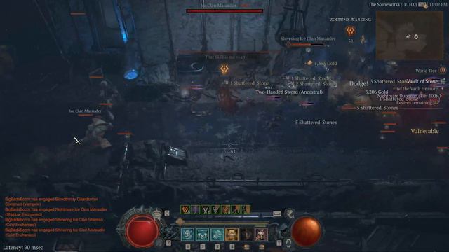 Diablo 4 S3 v1.3.0 - Blasting T100 NMV - Charge / HotA Barbarian - Solo смотреть онлайн