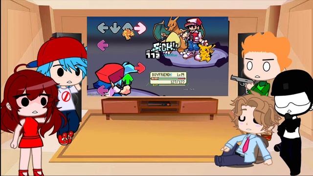 Red Version Vs Red Week + Fnf React To Pikachu & Charizard (Pokemon Trainer) смотреть онлайн