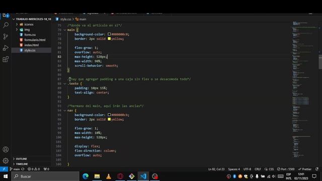 Presentación de mi primera PÁGINA WEB || html, css y Bootstrap смотреть онлайн