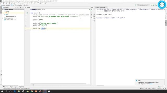 3 - Formation Kotlin pour débutants : Implémentation Menu USSD Partie 1 смотреть онлайн