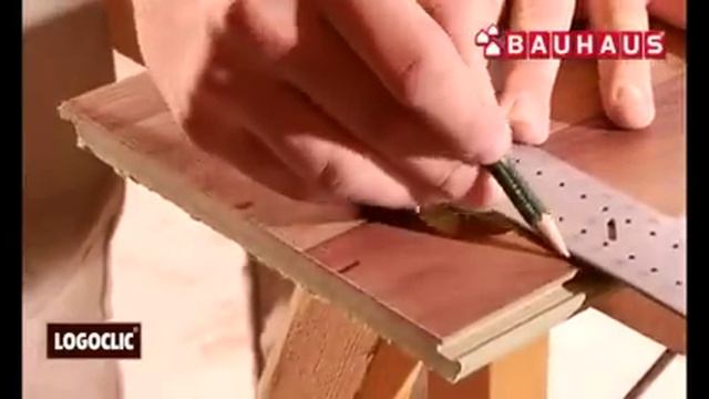 Laminat verlegen bei Heizungsrohren - LOGOCLIC Laminat verlegen 5/7 смотреть онлайн