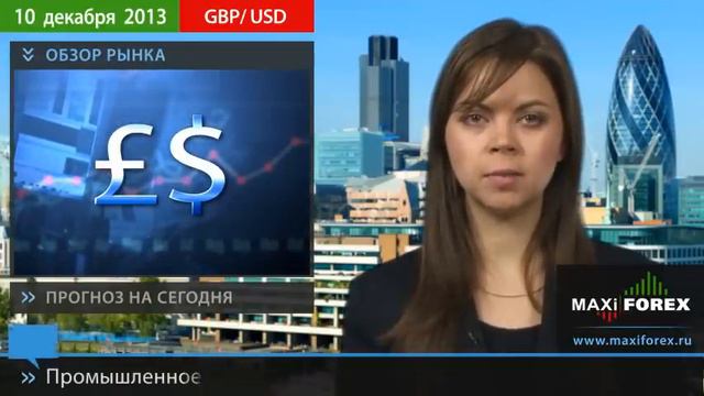 10.12.13 - Прогноз курсов валют. Евро, Доллар, Фунт. MaxiForex смотреть онлайн