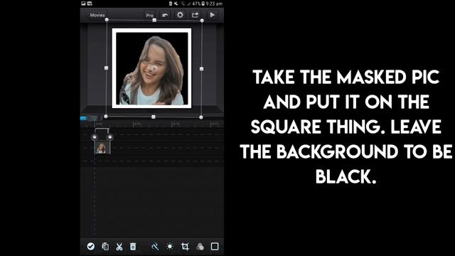 transparent cube with background (android) - CCP/ Cute Cut Pro/ Ae inspired transition on CCP смотреть онлайн