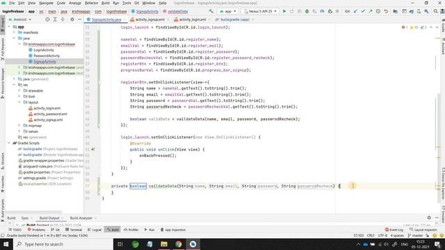 Firebase Android Studio Tutorial: User Registration Step-by-Step Guide смотреть онлайн