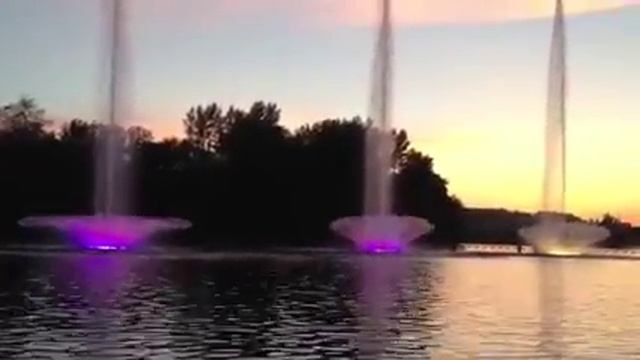 Набережная Roshen в Виннице))) смотреть онлайн