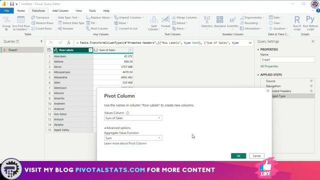 Why do we need Pivot & Unpivot Column functionality | Power BI смотреть онлайн