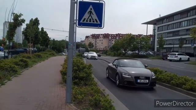 Street Bus train dietzenbach frankfurt Germany vlog European countries смотреть онлайн