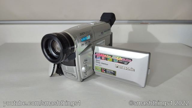 1999 Panasonic NV-VZ1A VHS-C Camcorder Tape Rewind смотреть онлайн