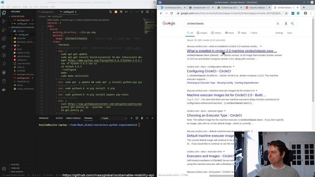 (hangout) Updating JavaScript dependencies and CI configuration смотреть онлайн