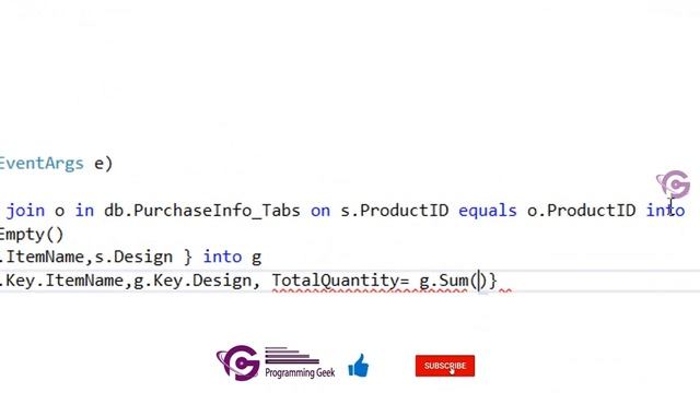 Sum Aggregate Function in Linq C# | Linq to SQL DBML смотреть онлайн