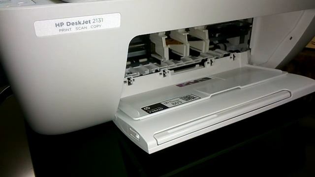 How to install ink cartridge in HP Desk jet 2131 | AIO PRINTER | HP 803 INK CARTRIDGE смотреть онлайн