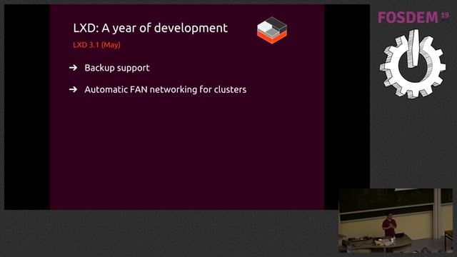A year of LXD development Project update on what happened in LXC/LXD in 2018 смотреть онлайн
