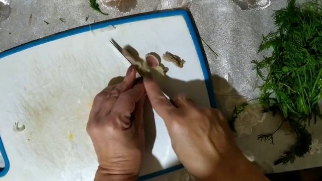 Маринованные куриные желудочки. смотреть онлайн