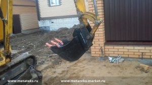 Быстросъемное устройство Метатэкс для мини-экскаваторов
