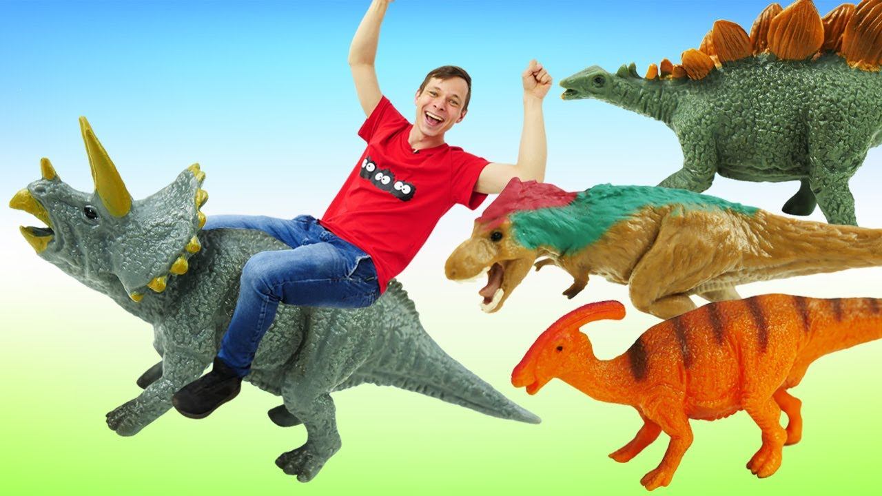 Крутые фигурки динозавры COLLECTA - Супер Крылья Джетт распаковывают новые игрушки для детей! смотреть онлайн