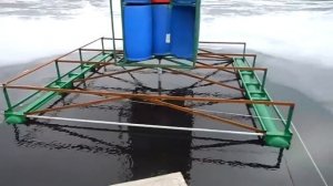 Ветровой аэратор для водоемов прудов озер
