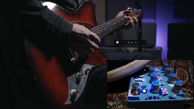 Novo Guitars - Novo Serus T - Old Blood Noise MINIM - Ambient Reverb & Delay смотреть онлайн