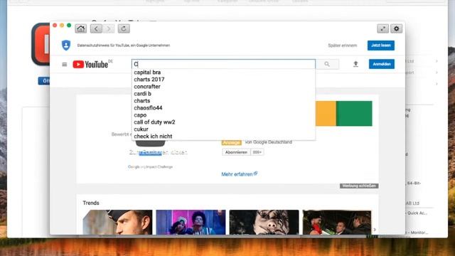 Youtube App für den Mac смотреть онлайн