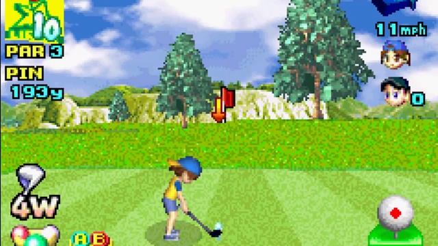 Mario Golf: Advance Tour - Vs. Kid(Only Basic Clubs) смотреть онлайн