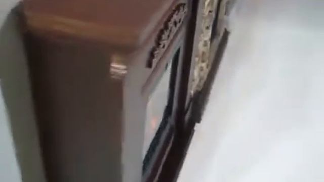 Камин с декоративным порталом (комплект) Electrolux EFP/S- 1018WCR дерево вишня смотреть онлайн