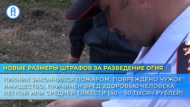 Штрафы за пожаренный шашлык. Нижний Ломов. смотреть онлайн