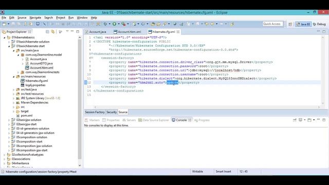 04 hibernate basic configuration смотреть онлайн