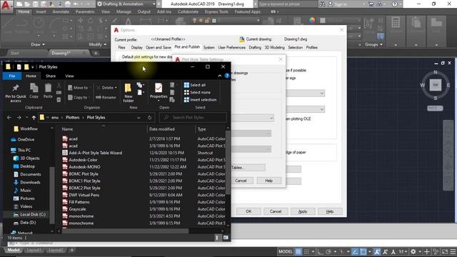 Autocad - Cara Import Plot Style (.ctb) смотреть онлайн
