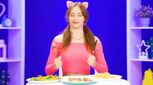 КУЛИНАРНЫЙ ЧЕЛЕНДЖ..? НЯМ-НЯМ-НЯМ-НЯМ НАСТЮША?