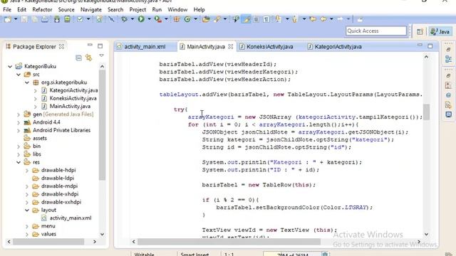 IMPLEMENTASI CLIENT SERVER PHP(MYSQL) DAN ANDROID STUDI KASUS: CRUD File Master Kategori смотреть онлайн